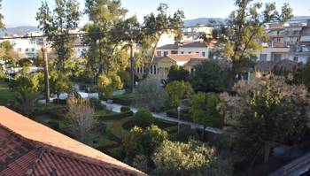 Photo showing gardens and trees